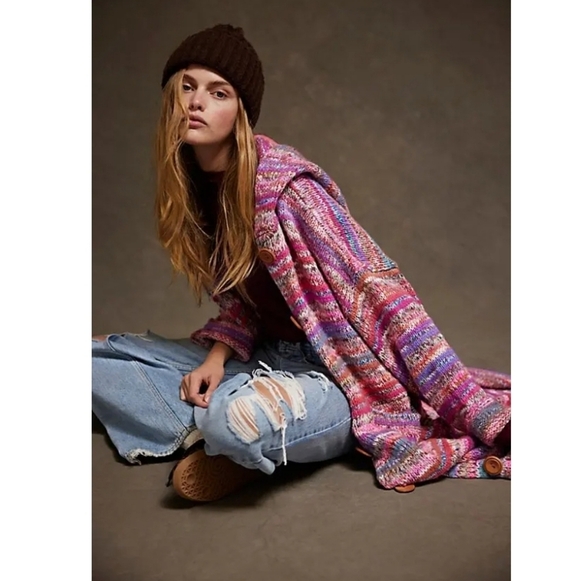 Free People NWOTs Cloud 9 Cardi - Picture 3 of 10